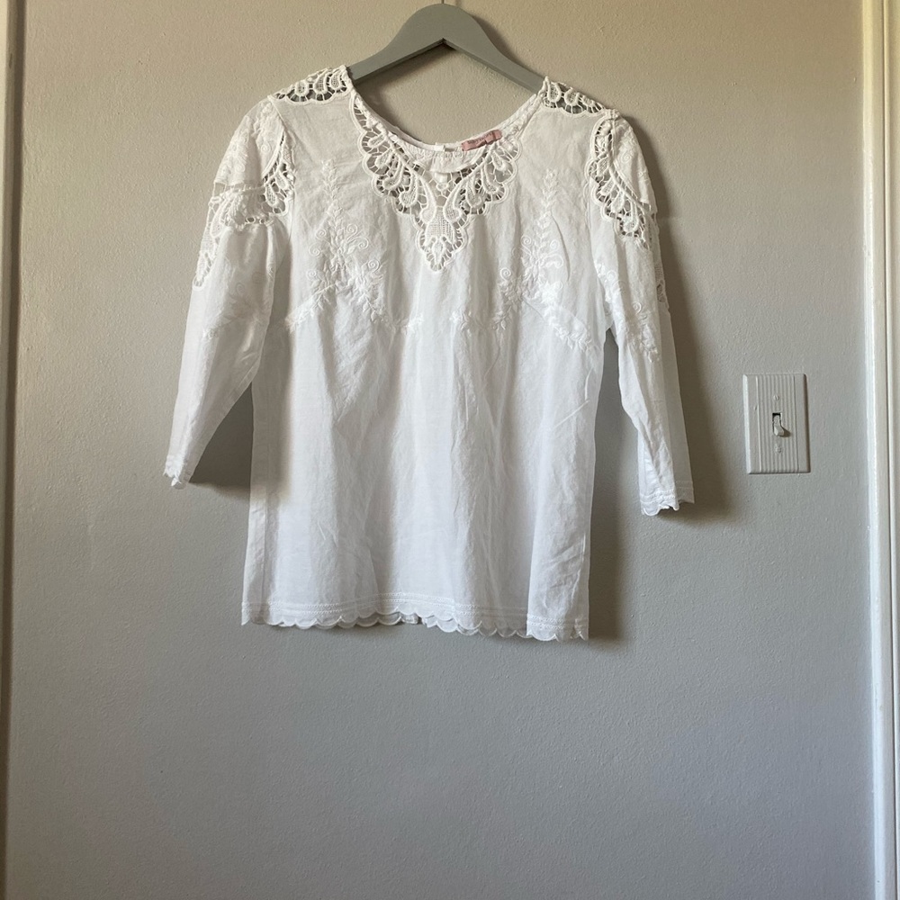 Saint Tropez West Feminine White Blouse